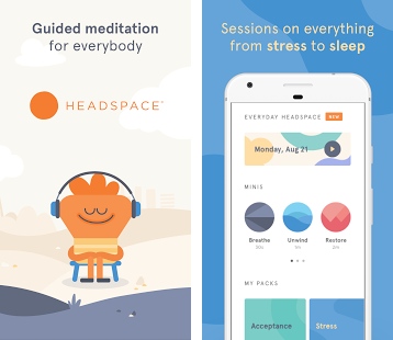 Headspace meilleures applications gratuites pour méditer