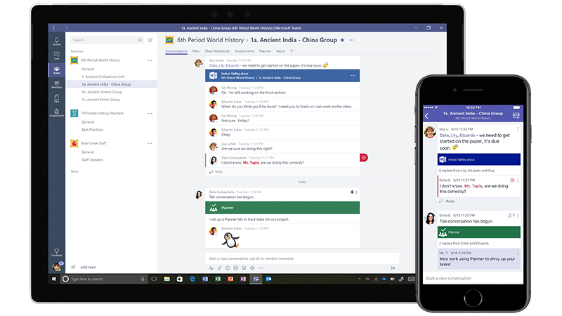 Teams, l'outil de communication interne de la suite Office 365 Business