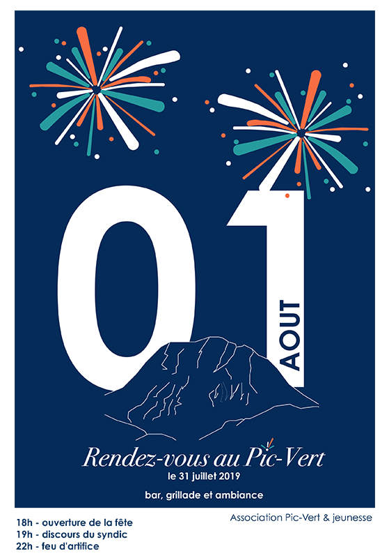 1er août - Restaurant Le Pic Vert - Grandvillard