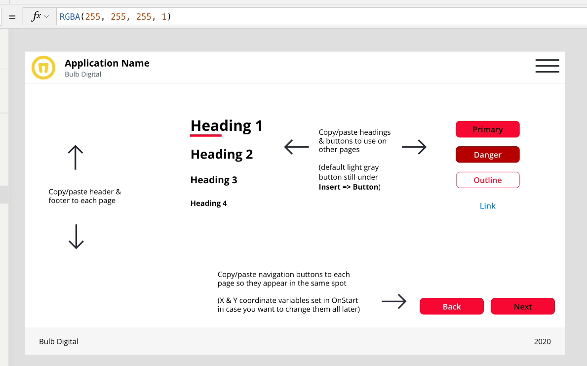 Simplify Your PowerApps Branding With A Theme Template | Bulb Digital