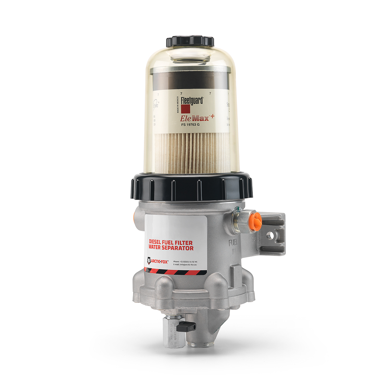 Coolant Heated Fuel Water Separator