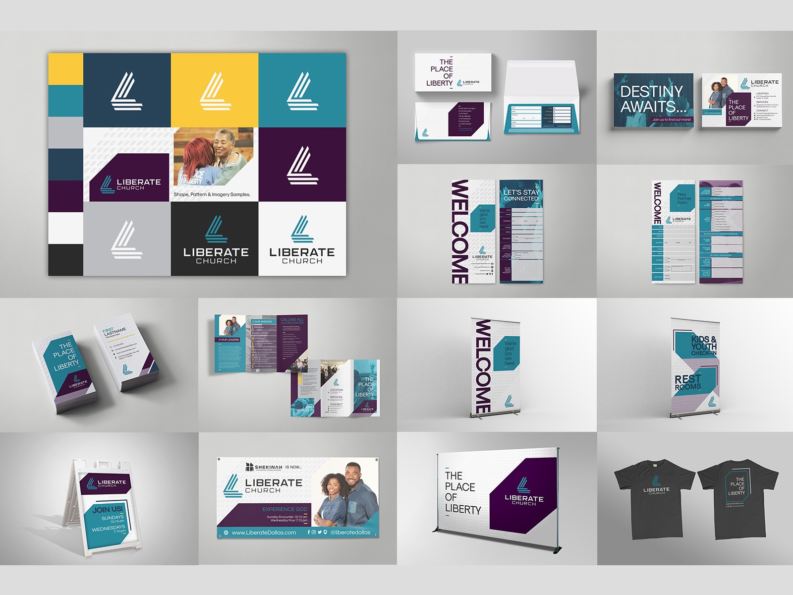 Church Branding Ideas Logo Design, Style Guide, & Strategy for LC