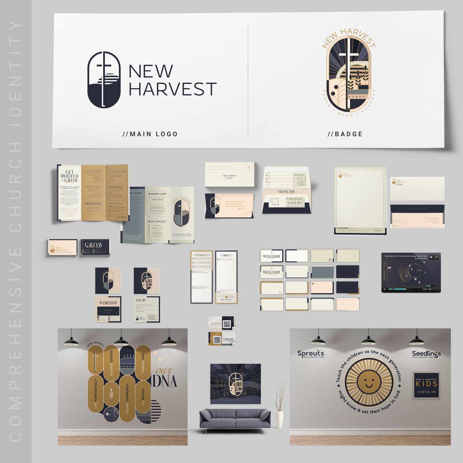 Church Logo & Brand Identity System Church Branding