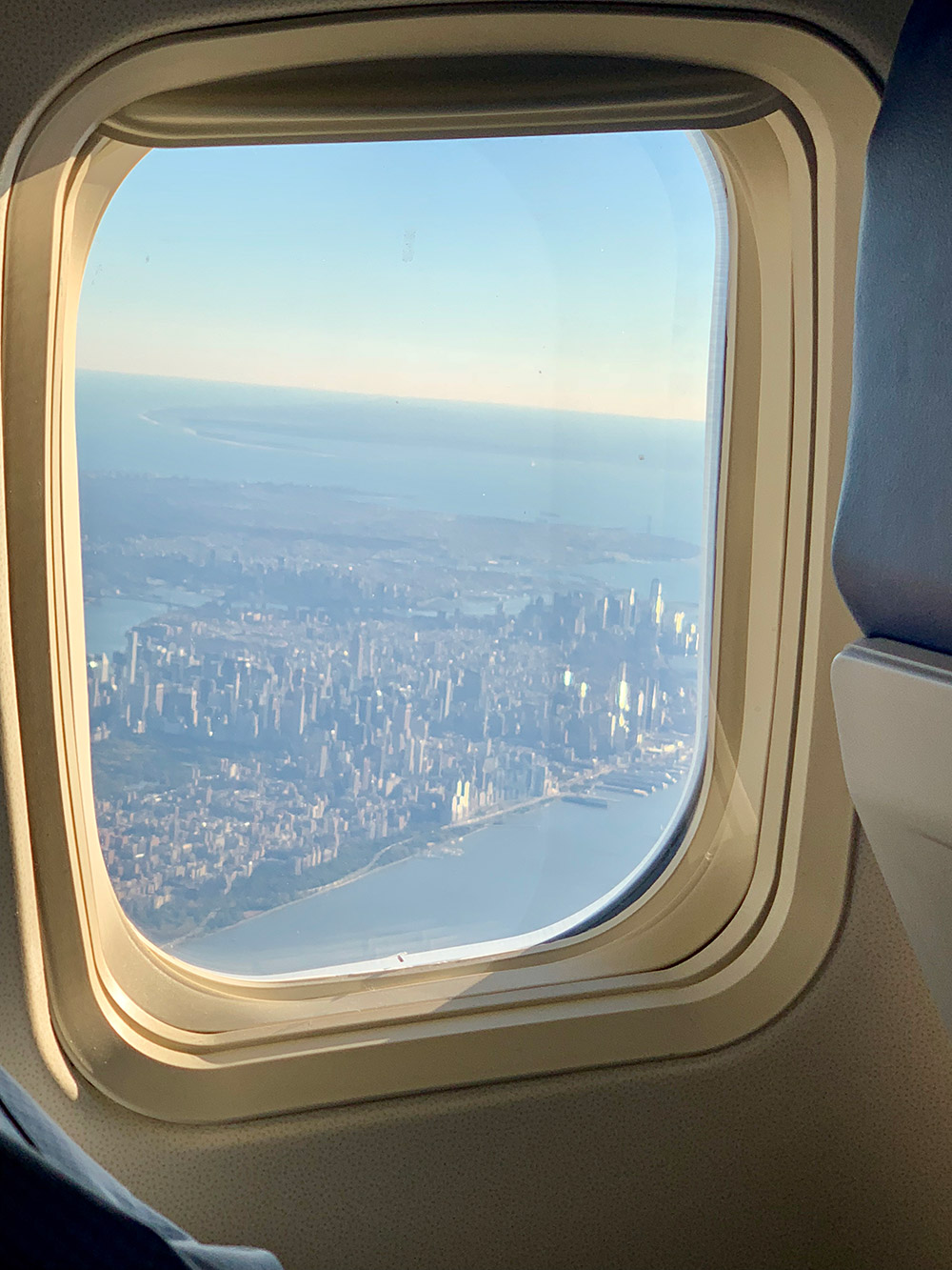 Airplane window