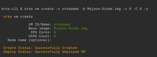 Creating a macOS VM with a single command