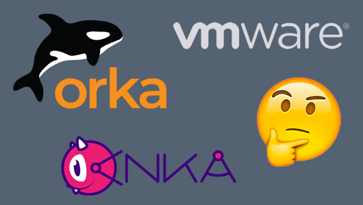 Anka, Orka and VMware logos