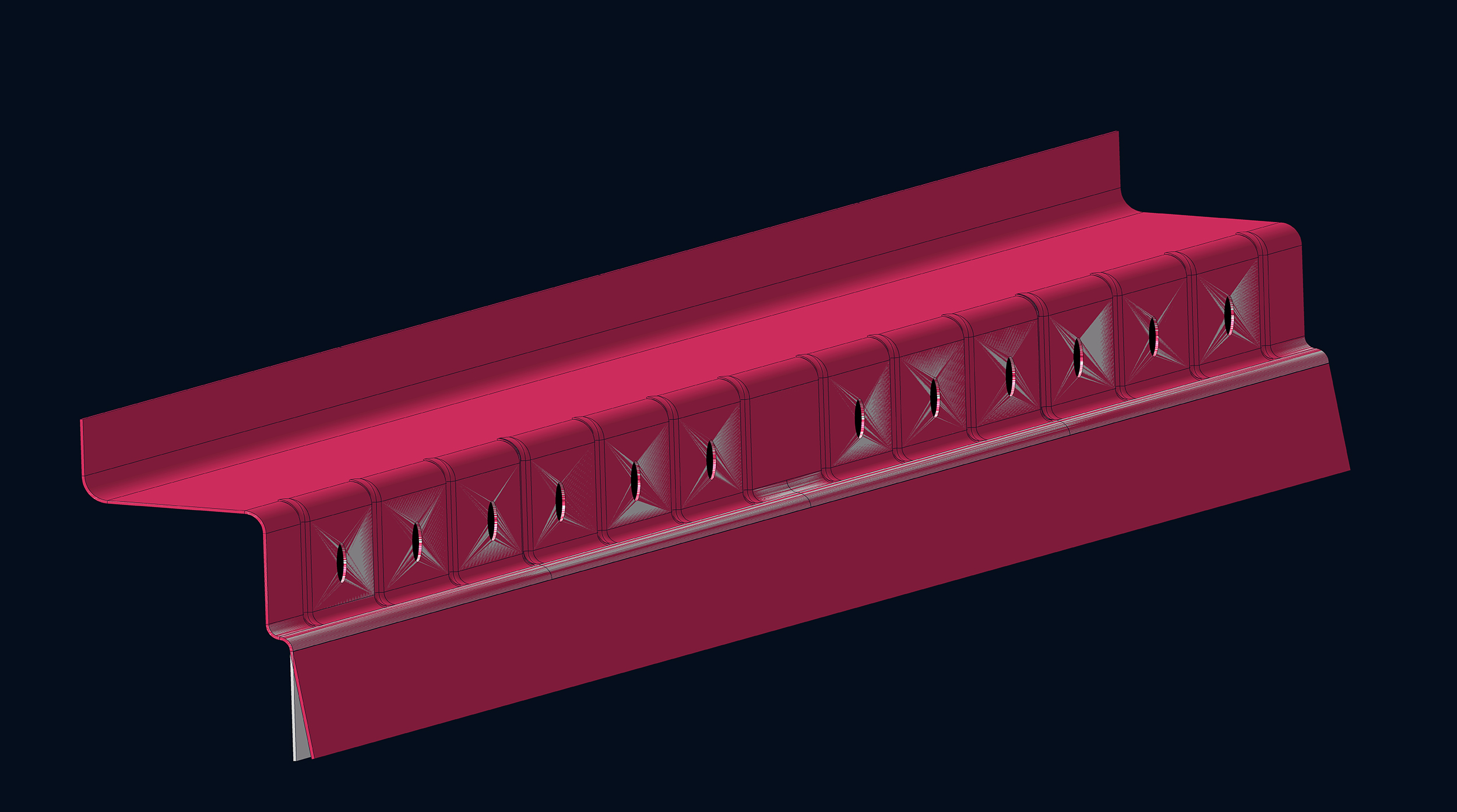Designmodell Mittelkonsole