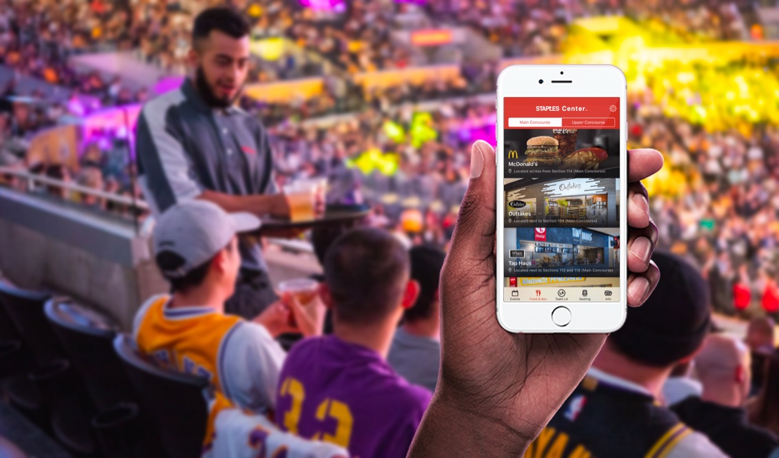 iOS & Android App Development for Staples Center
