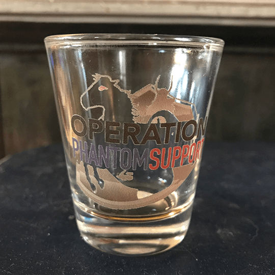 O.P.S. Shot Glass