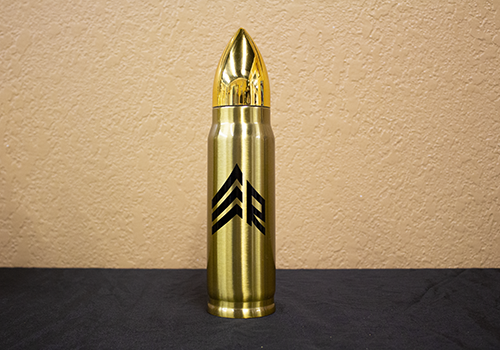 17oz SGT. Ritter Logo Bullet Thermos