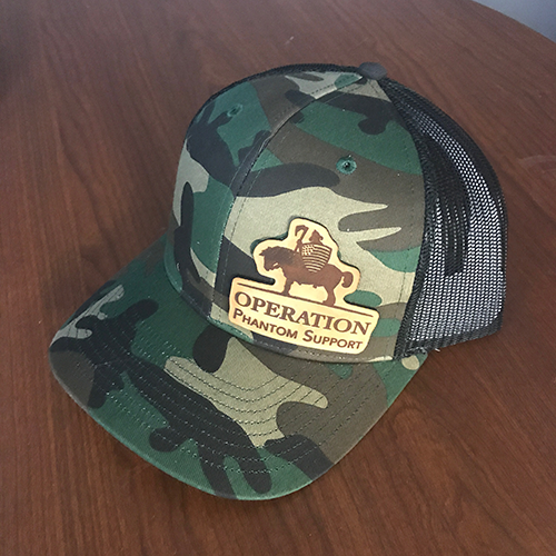 Camo with Black Mesh O.P.S. Hat