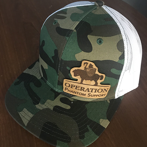 Camo with White Mesh O.P.S. Hat
