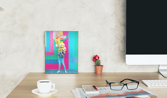 Picture of metal print