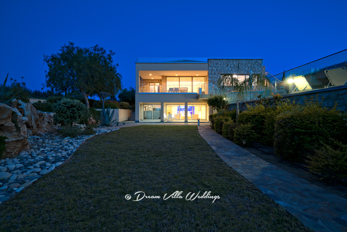 Wedding Villa at Night