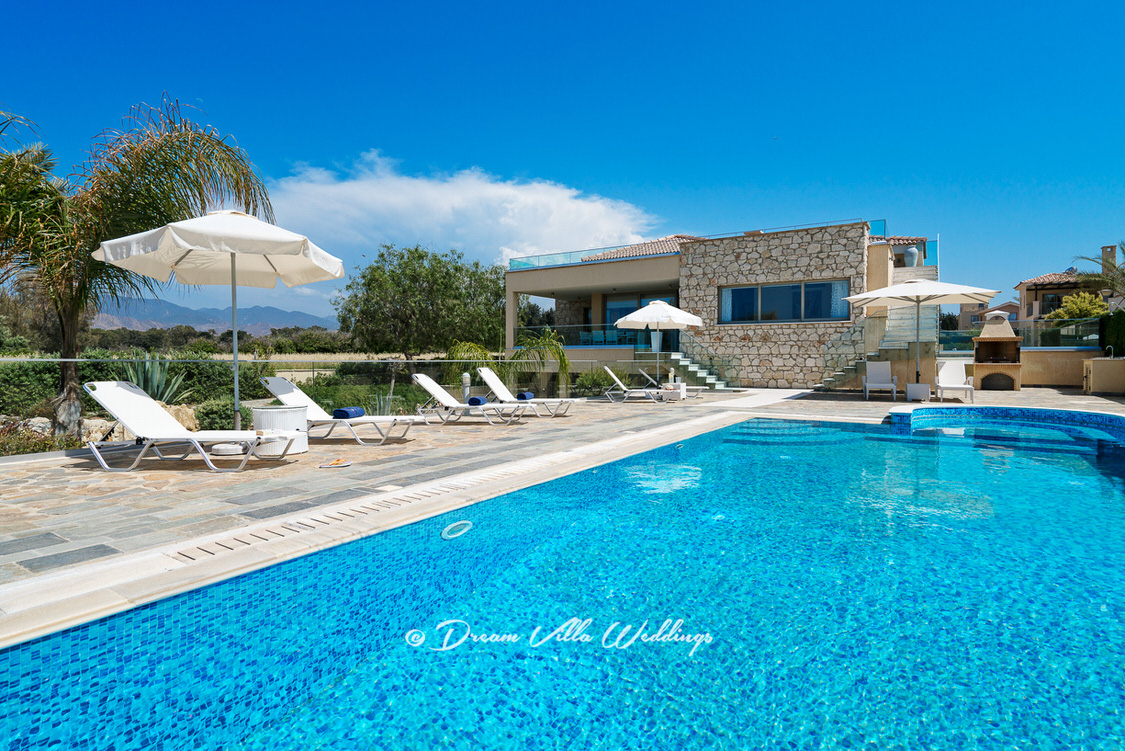 Huge swimming pool