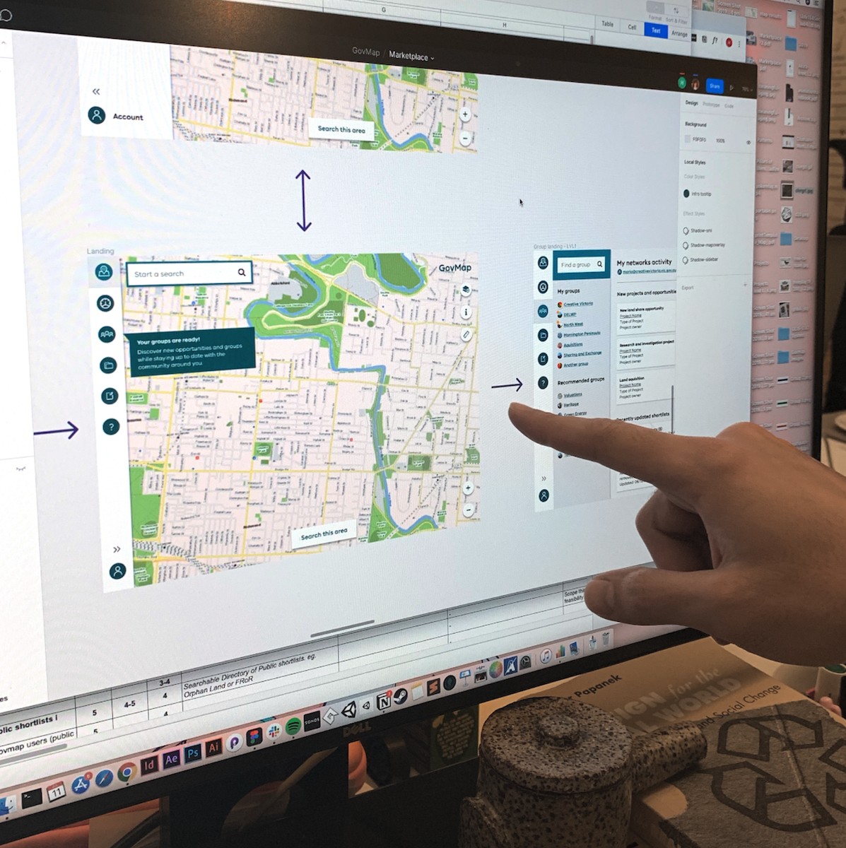 Mapping Government Land: UX Design Case Study