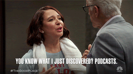The Good Place Podcast GIF