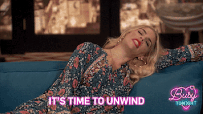 Relaxing Busy Philipps GIF