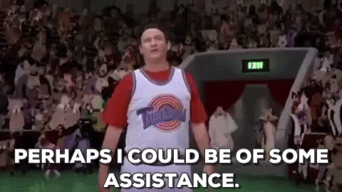 Helpful Bill Murray GIF by Space Jam