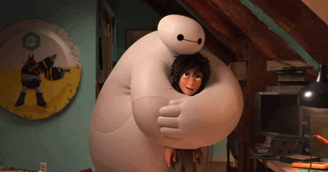 Big Hero 6 Hug GIF by Cheezburger