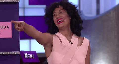 pointing at you tracee ellis ross GIF