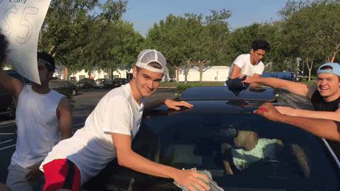 Car Wash Flirt GIF By Boy Band