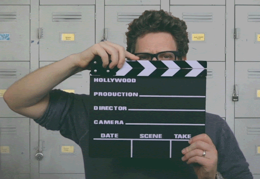Director clapper GIF