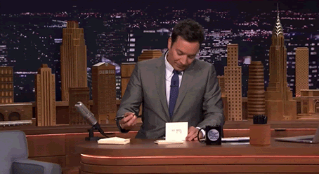 Sponsorship proposal: Jimmy Fallon thank you notes GIF