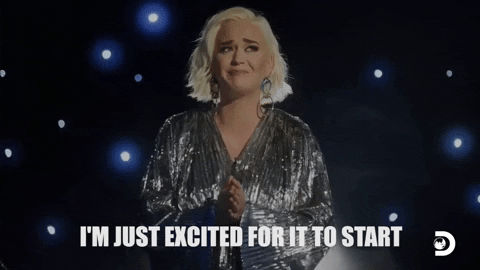 Excited Katy Perry GIF