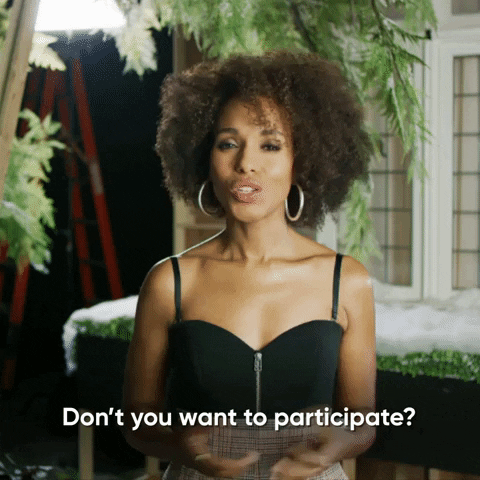Participate Kerry Washington GIF
