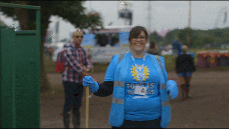 donor prospecting: Charity Glastonbury GIF By WaterAid