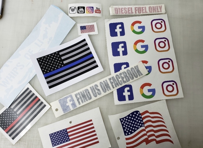 Decal Designs Mobile Custom Signs & Apparel Gallery