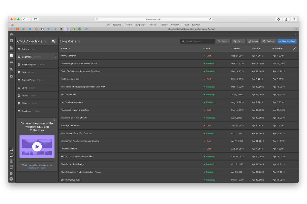 Een compleet eigen CMS als ultieme content hub