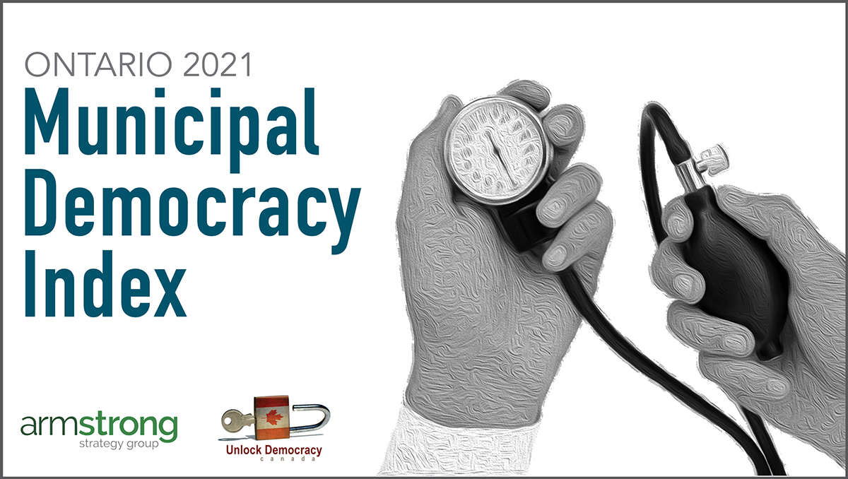The 2021 Ontario Municipal Democracy Index