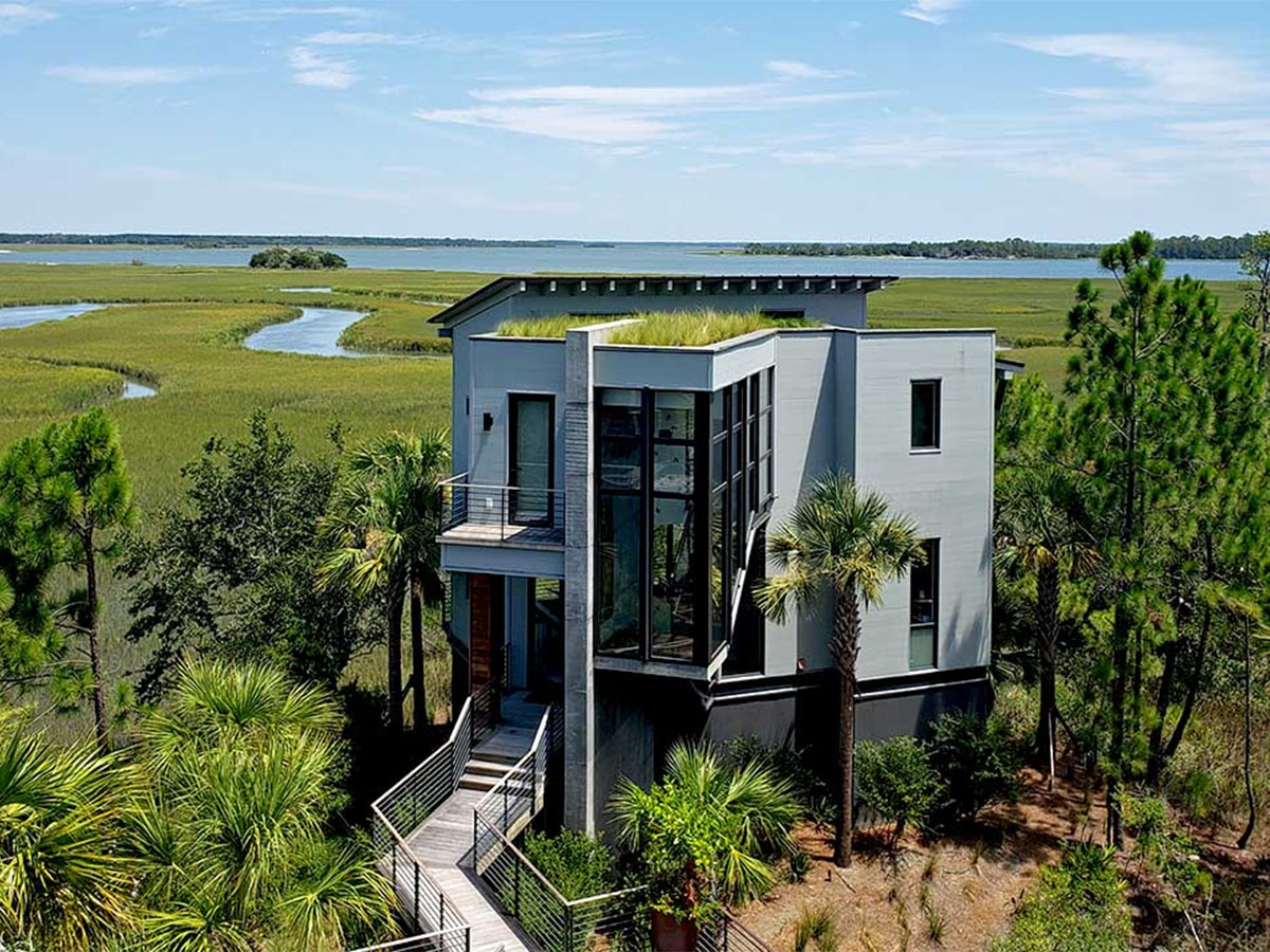 Kiawah Island Residence 2 residential Living Roofs Inc.