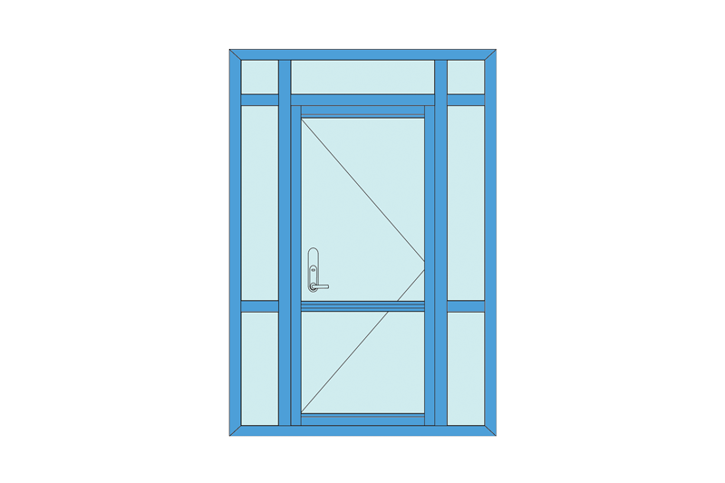 Commercial Hinged Doors Tauranga Custom Aluminium Hinged Doors