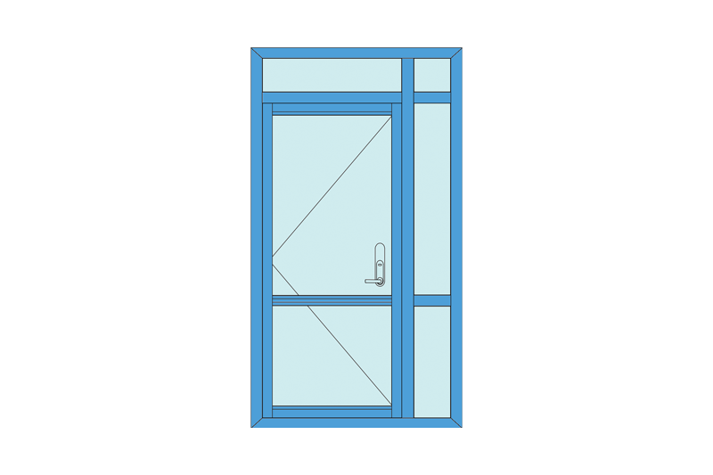 Commercial Hinged Doors Tauranga Custom Aluminium Hinged Doors