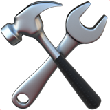 hammer and wrench icon