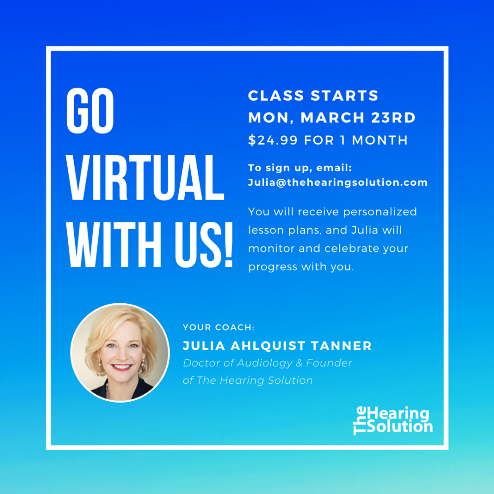 Virtual clEAR Auditory Training