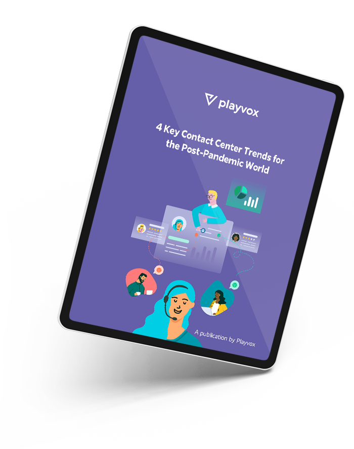 eBook - 4 key contact center trends for the post-pandemic world