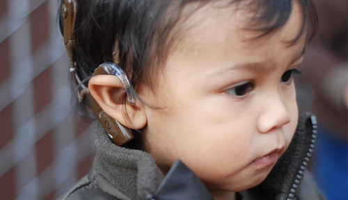 Baby hearing test