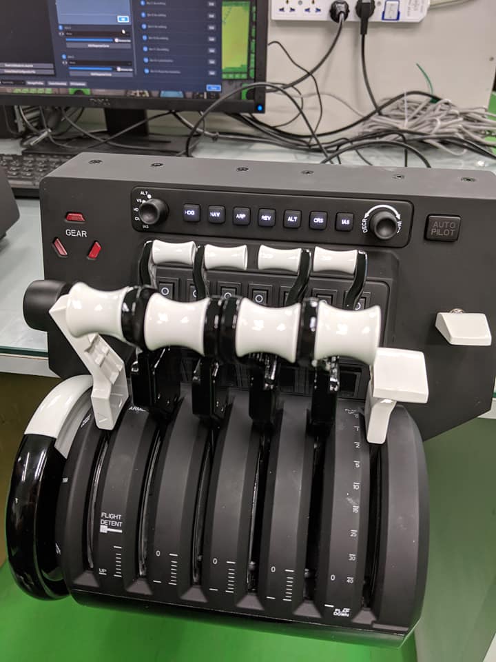 Aeronautical Shows Production Samples of Bravo Throttle