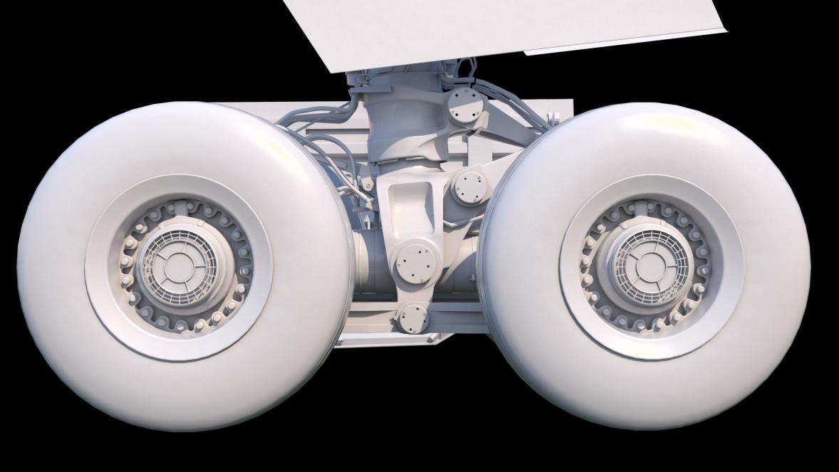 Flight Factor A350 V2 Landing Gear Renders