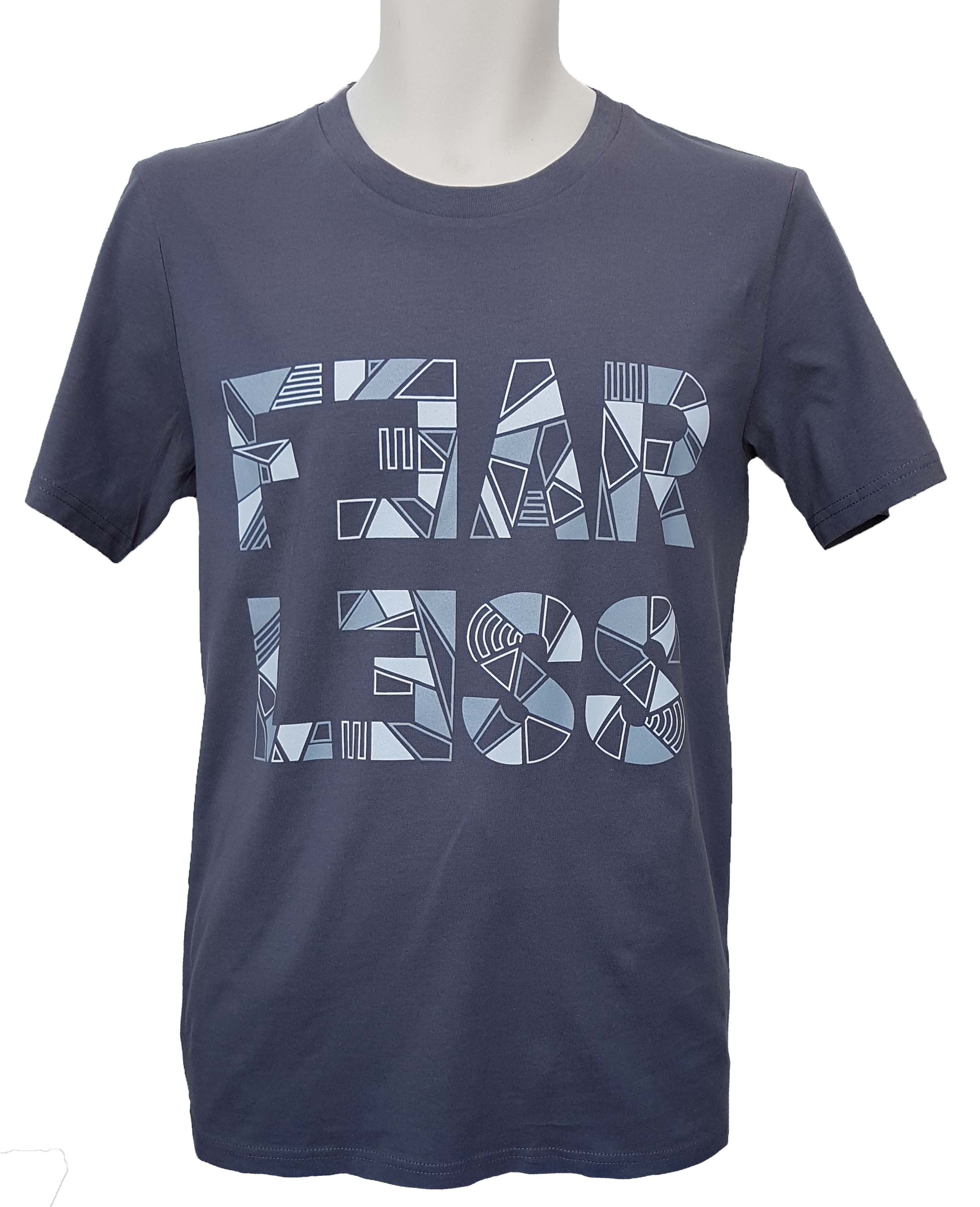 A picture of the new fearless t shirt