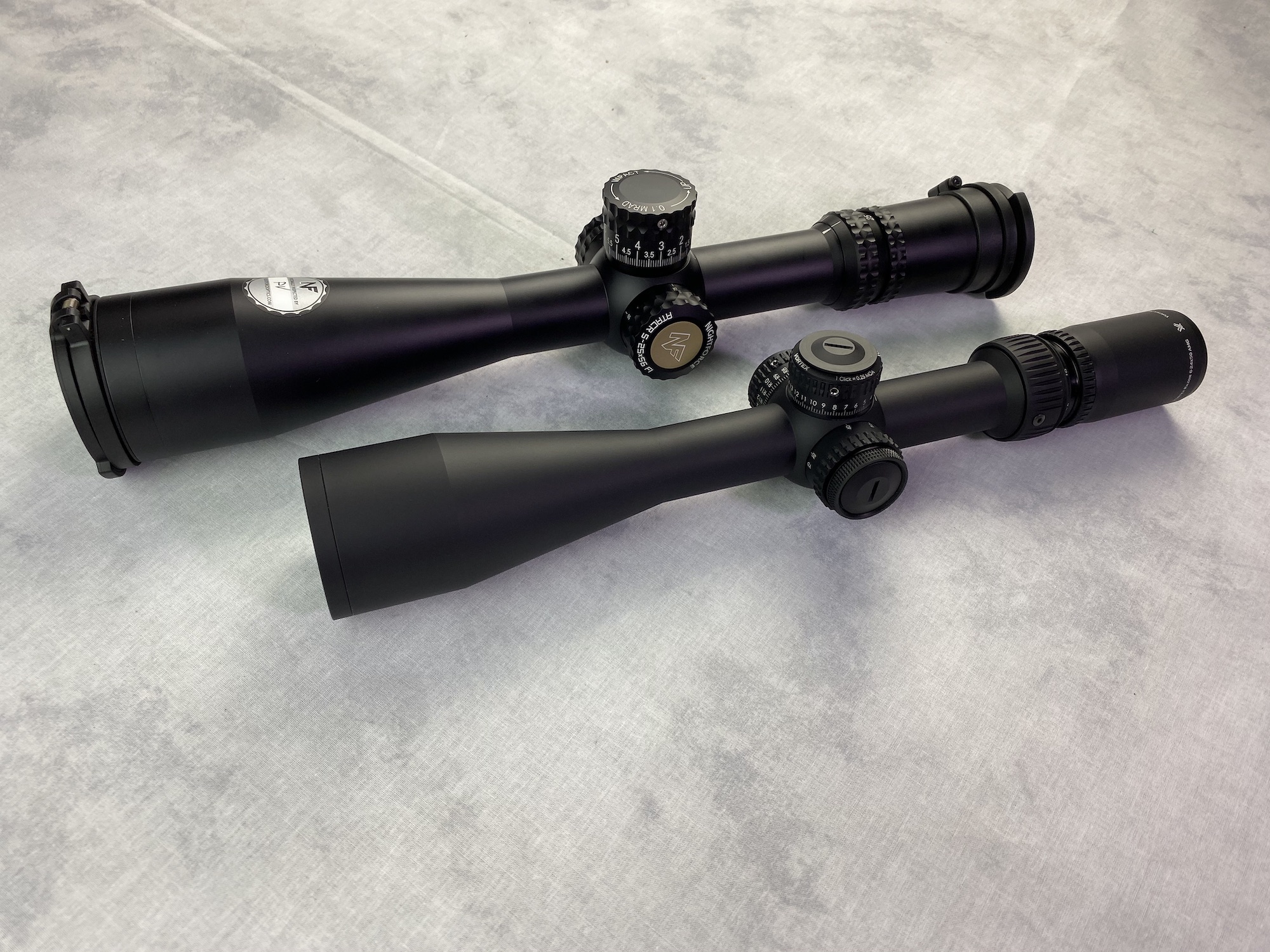 Long Range Shooting Review Comparing Vortex Razor HD AMG 624x50 with