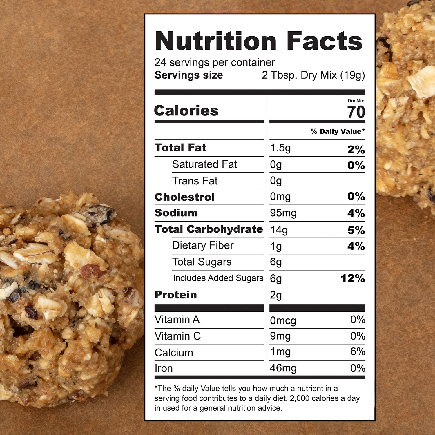 Lactation Cookie Mix