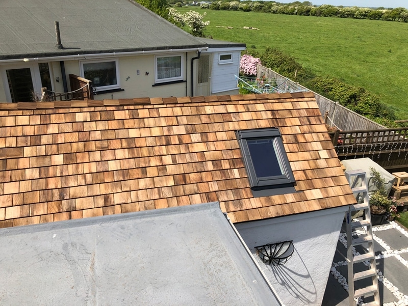 Cedar Shingles LC Roofing Contractors Eastbourne