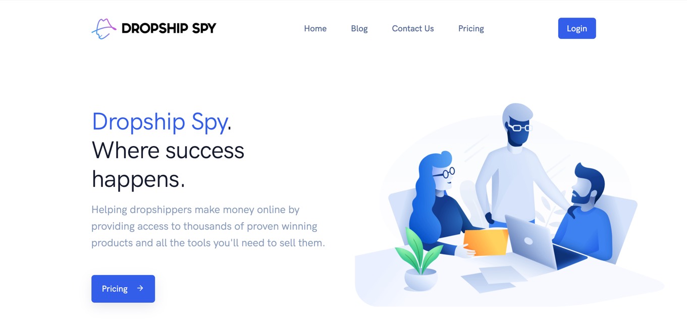 Dropship Spy Niche scraper software for finding trending products to sell
