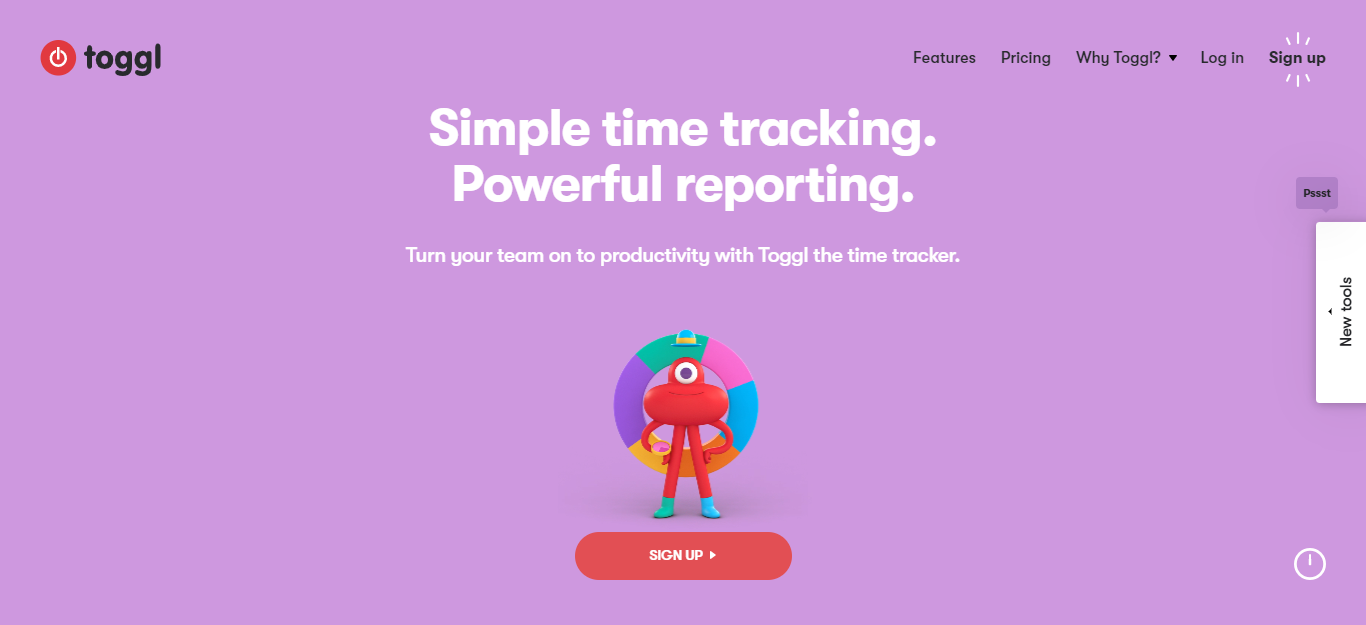 Toggle Free Time Management Tools
