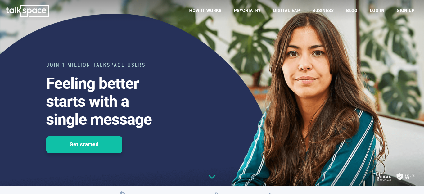 Talkspace Best Apps for Mental Health in 2020 for working remotely